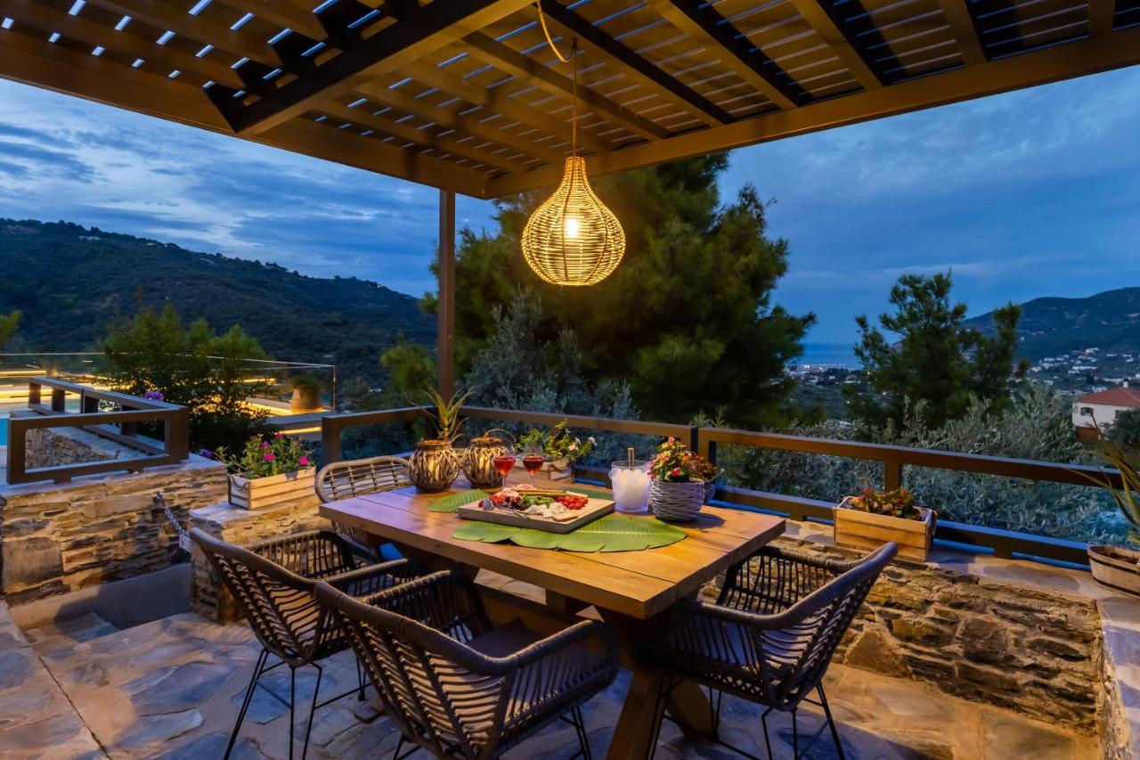 Villa Politimi Luxury Retreat Skopelos Eksteriør billede