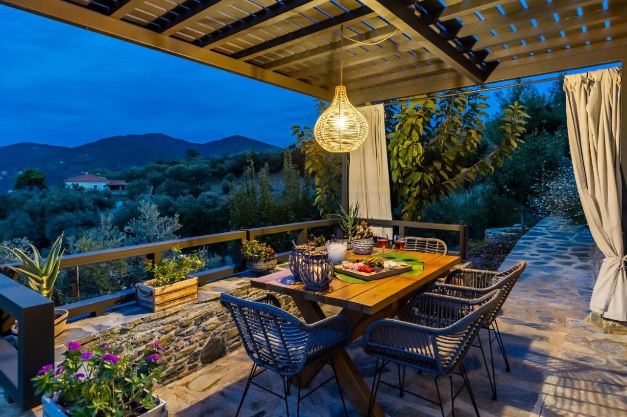 Villa Politimi Luxury Retreat Skopelos Eksteriør billede